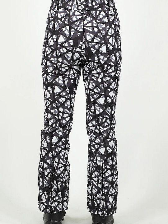 Astrolabio AC8J-500 Women's Trousers for Ski & Snowboard Soft Shell Multicolour