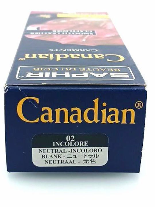 Saphir Canadian 75ml Neutral 02 Leather Dye Renewal Shade Neutral 02