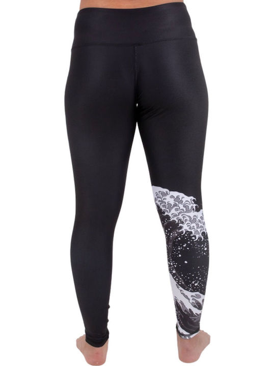 Tatami Fightwear Μακρύ Γυναικείο Κολάν Πολεμικών Τεχνών Μαύρο