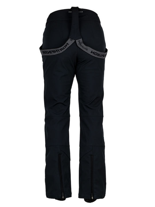 Northfinder NO-6049SNW Women's Trousers for Ski & Snowboard Soft Shell Black