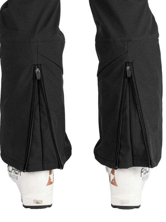 Northfinder NO-6049SNW Women's Trousers for Ski & Snowboard Soft Shell Black