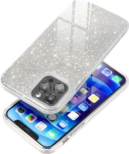 Silver Star Back Cover Σιλικόνης / Πλαστικό Ασημί (Redmi 15)