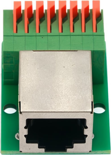 Ez-rj45sap Rj45 Weiblich 8 Pin Push-in Feder Spring Schraubenloses Klemmenblock
