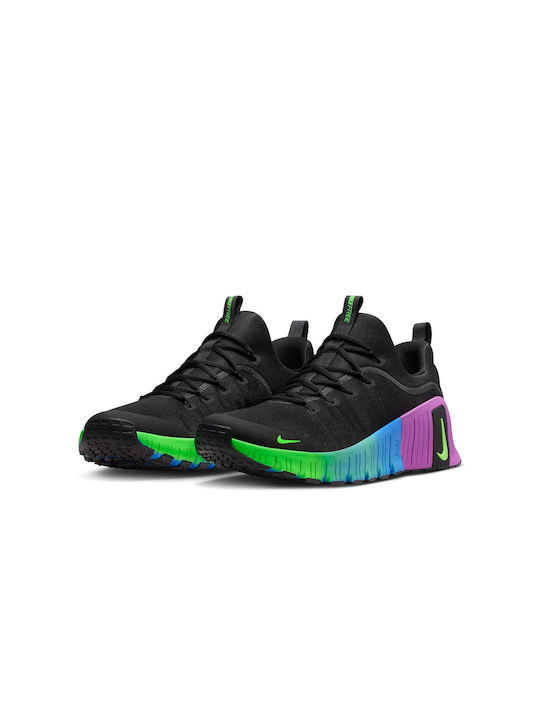 Free Metcon 6 Men's Sport Shoes Crossfit Black