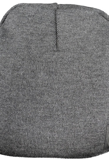 Beanie Masculin Căciulă Tricotat în culoarea Gri