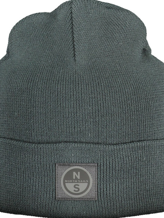 Beanie Männer Beanie Gestrickt in Grün Farbe
