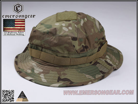 Șapcă Operațională Aerisită Reglabilă Cu Bor Scurt Emersongear Originală Multicam Militară SUA Nyco 50/50
