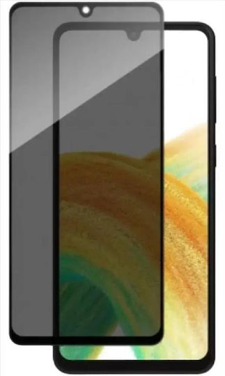 iLike Privatsphäre Gehärtetes Glas Schwarz (Galaxy A36)