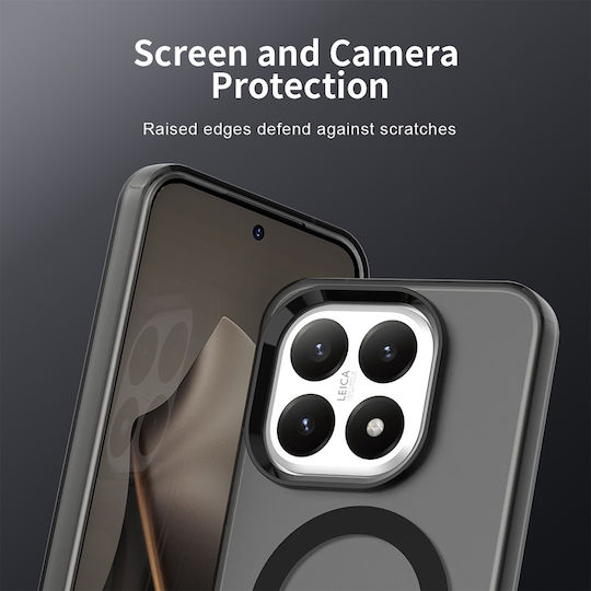 Techsuit Candycase Back Cover Plastic / Silicone Black (Xiaomi 15T)