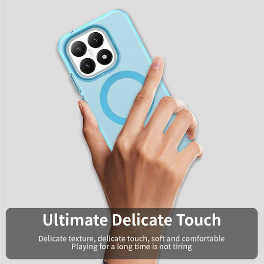 Techsuit Candycase Umschlag Rückseite Kunststoff / Silikon Blau (Xiaomi 15T)