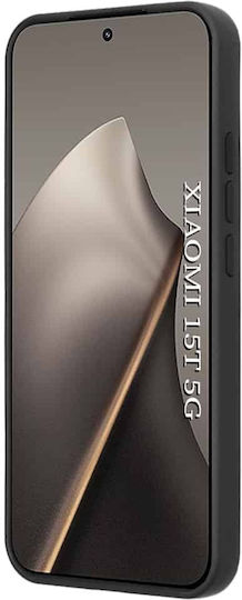 Techsuit Glinth Back Cover Silicone Black (Xiaomi 15T)