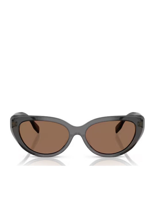 Tory Burch Damen Sonnenbrille mit Gray Kunststoff Gestell und Braun Linse TY7220D-201973