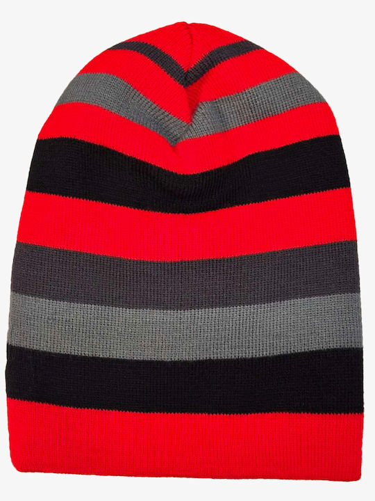 Kinder Mütze Gestrickt Rot
