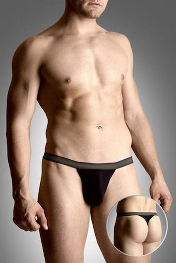Softline Chilot Sexy pentru bărbați Negru