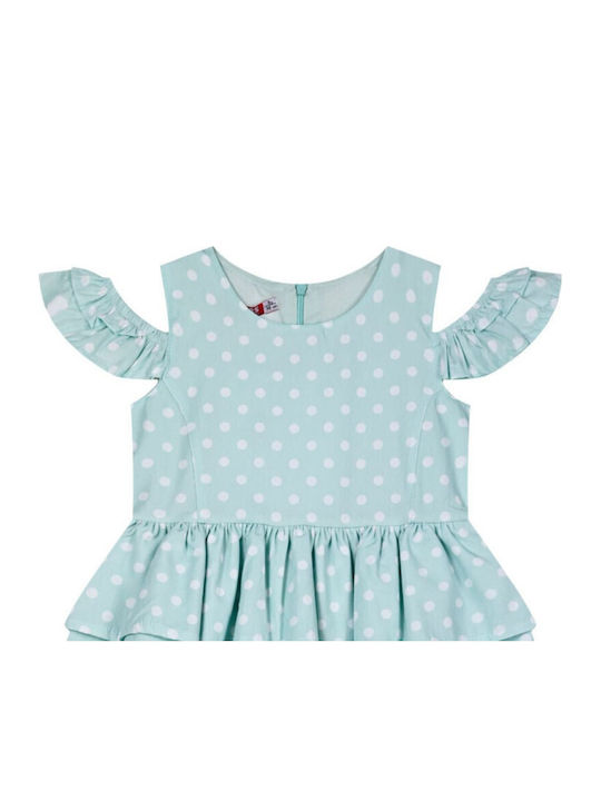 Rochie pentru Copii Mâneca scurta Cu buline Veraman
