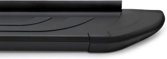 Πλαινά Σκαλοπάτια Faba Black-193cm 2 Τεμάχια Αλουμινίου Χωρίς Βάσεις Universal Ομτεκ Οτομοτιv