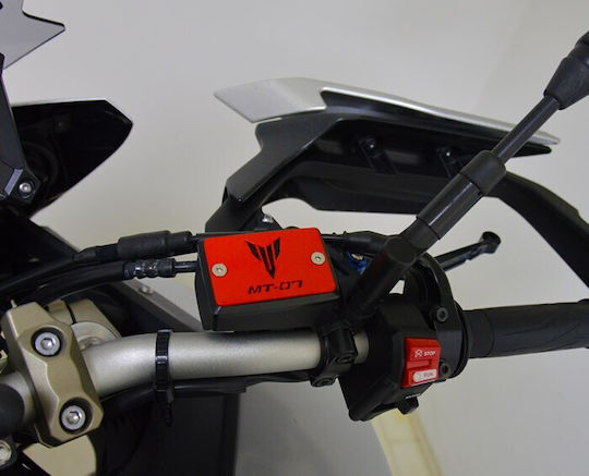 Decorative Red Brake Reservoir Cover Compatible Yamaha MT-07 2014-2022