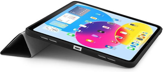 Pipetto Flip Cover Blacη (iPad Air 11 inch 2024, iPad Air 10.9 inch 2022/2020)