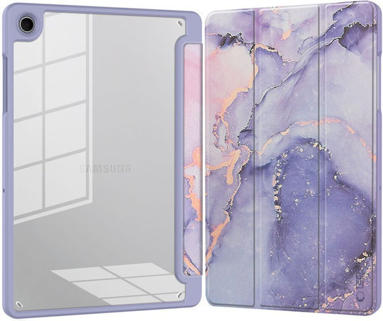 Tech-Protect SC Pen Hybrid Flip Cover Lila (Galaxy Tab A9 / Galaxy Tab A11)