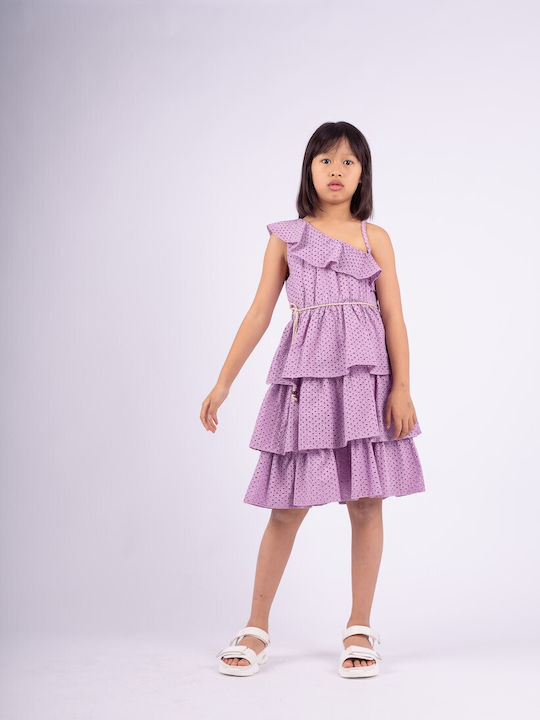 Rochie pentru Copii Fără mâneci Purple