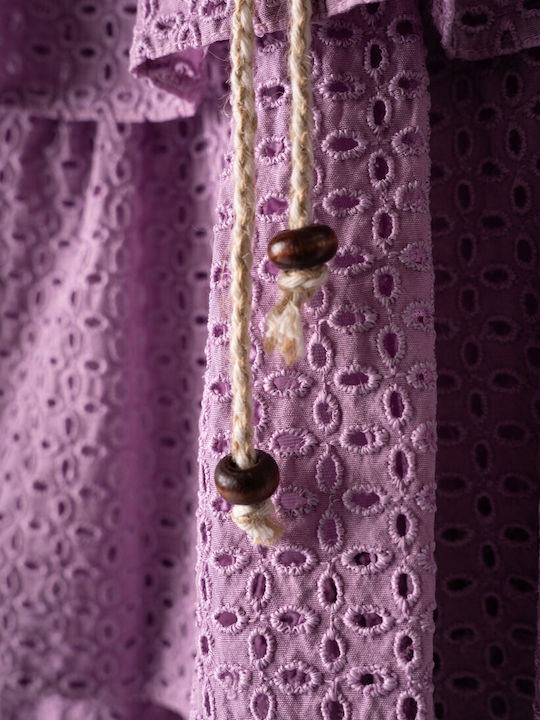 Rochie pentru Copii Fără mâneci Purple