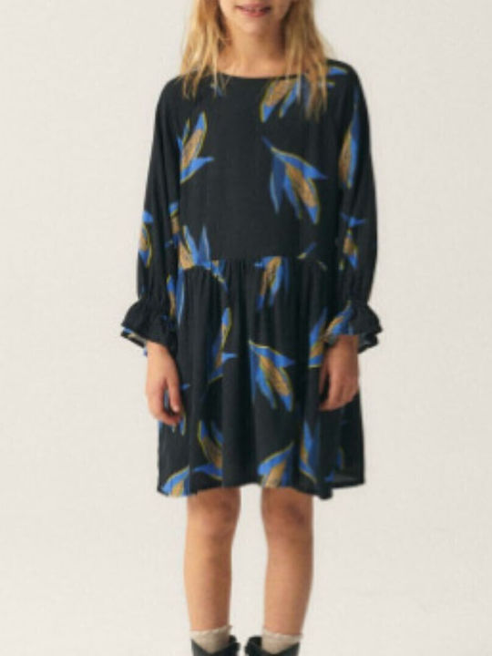 Children's Dress Long Sleeve Black