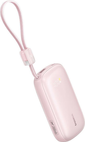 Baseus EnerFill FC21 QPow3 Ultra Power Bank 20000mAh 22.5W with USB-A Port Pink