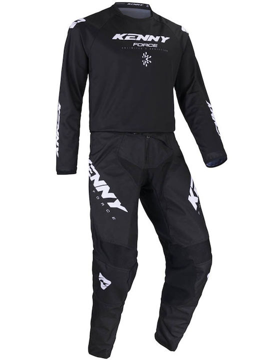 Kenny Force Men's Jersey Motocross Black