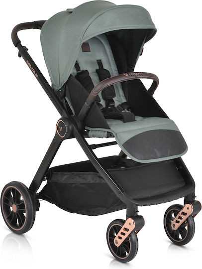 Cangaroo Macan Adjustable 3 in 1 Baby Stroller Suitable for Newborn Green 11kg