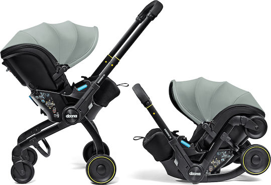 Doona X Car Seat & Stroller Καρότσι 2 σε 1 Kατάλληλο για Nεογέννητο Dusty Sage 8.3kg
