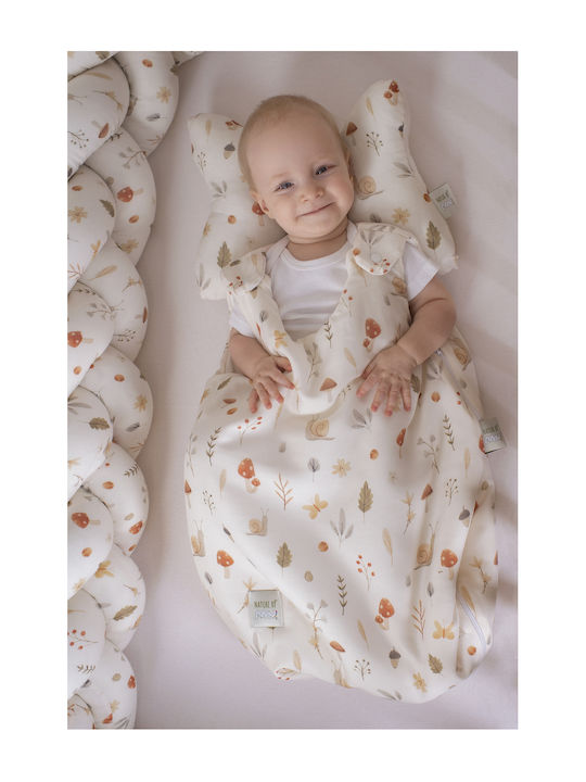 Amy Pătură Pepinieră Swaddling pături Bambus Bej 75x75cm