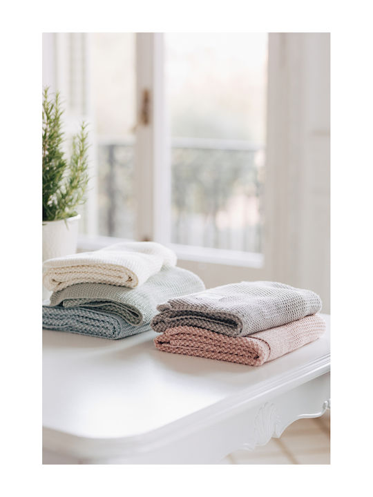 Down Town Home Blanket Nursery Swaddling Blankets Knitted Gray 70x90cm