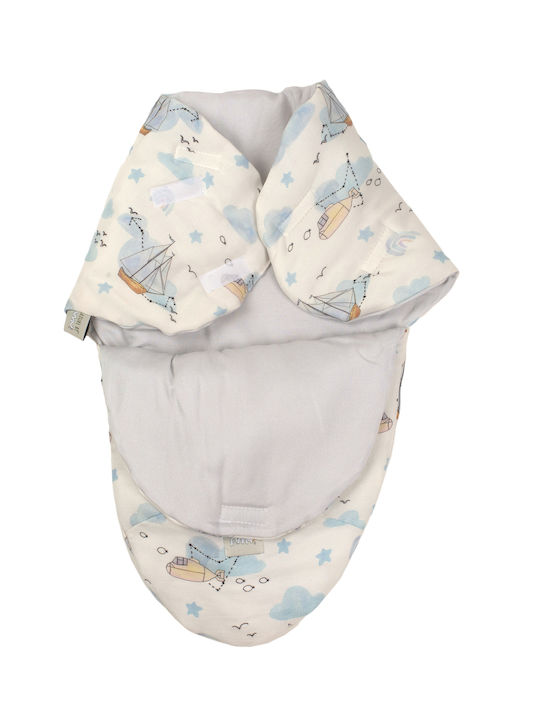 Amy Blanket Nursery Swaddling Blankets Bamboo Beige 72x58cm