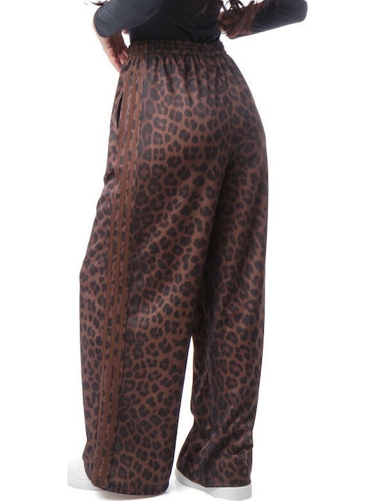 Φαρδιά Παντελόνα Animal Print Ρίγες