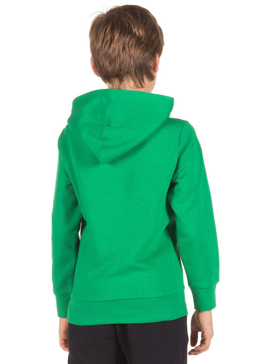Παιδικό Φούτερ με Κουκούλα Πράσινο Hooded Sweatshirt