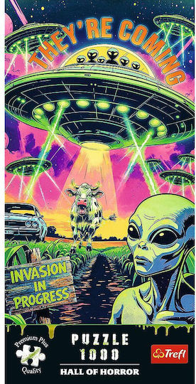 Puzzle 1000 Premplus Hallofhorror Ufo 12129