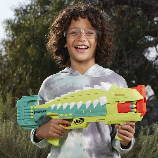 Nerf Launcher Dinosquad for 8+ years old years Armorstrike