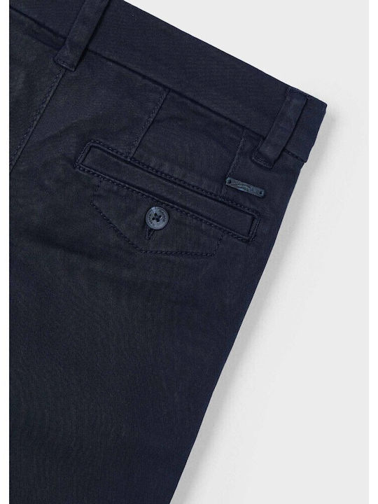 Kinder Hose Chino Stoff Rot Basic