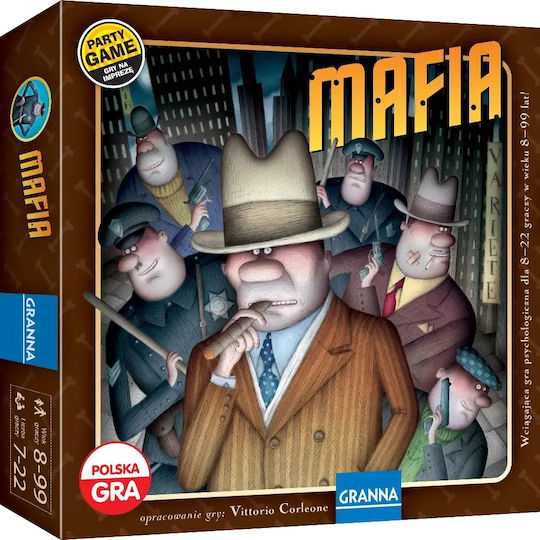 Επιτραπέζιο Παιχνίδι Mafia για 7-10 Παίκτες 8+ Ετών Granna