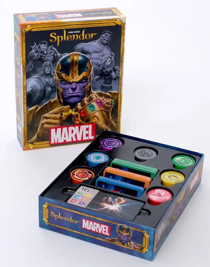 Board Game Splendor Marvel (PL) for 2-4 Players 12+ Years Old (PL) Rebel Games