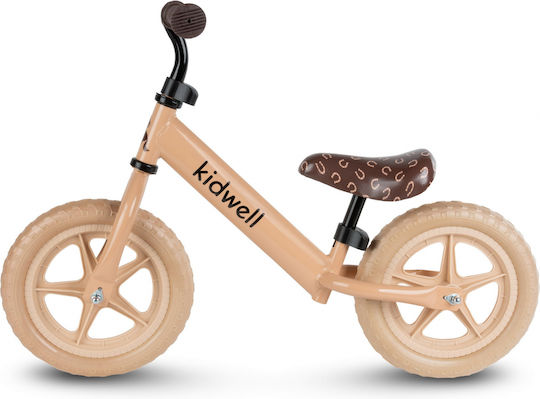 Kidwell Bicicletă de Echilibru pentru Copii Bej