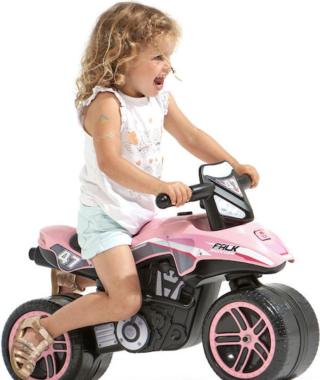 Falk Racing Motorcycle Ride On για 24+ μηνών Ροζ
