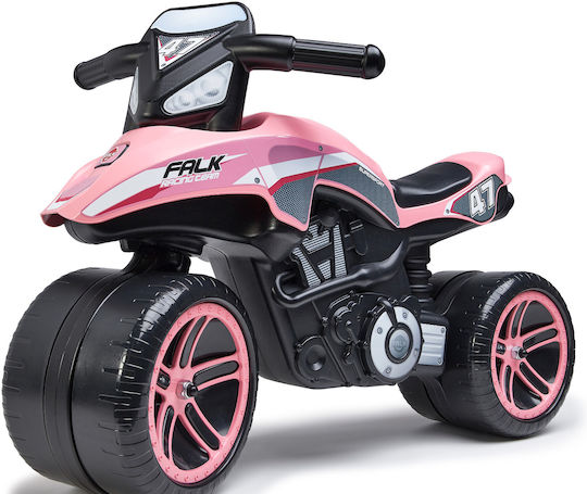 Falk Racing Motorcycle Ride On για 24+ μηνών Ροζ