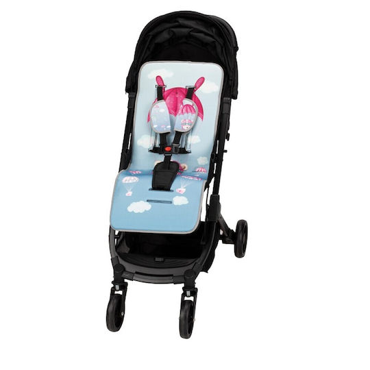 Interbaby Αντιιδρωτικό Κάλυμμα Καροτσιού Paracaidista 34x84εκ. Rosa