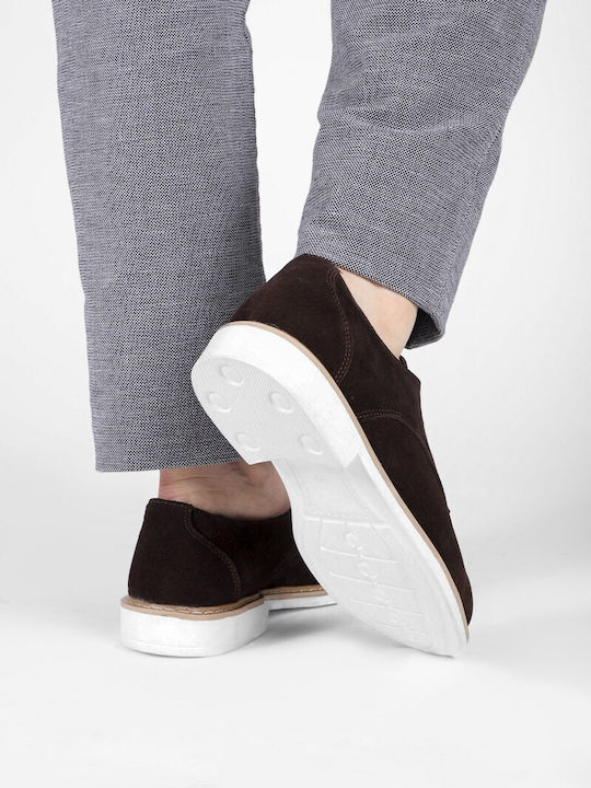 Wildleder Herren Freizeitschuhe Braun