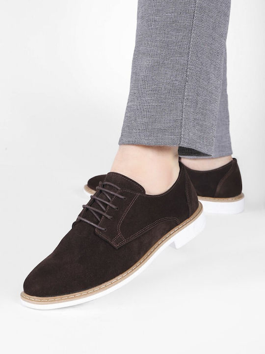 Wildleder Herren Freizeitschuhe Braun