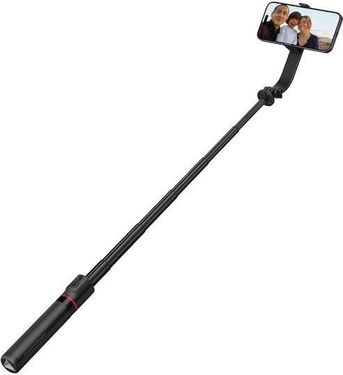 Xiaomi Zoom Floor Selfie Stick Cell Phone Tripod Bluetooth Gray