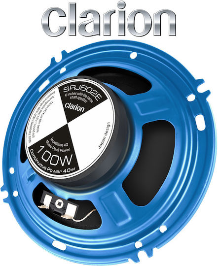 Clarion Set Boxe Auto SRJ602E 6" cu 100W RMS (2 căi)