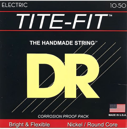 DR Tite-fit Σετ Χορδών Ηλεκτρικής Κιθάρας 10 - 50"
