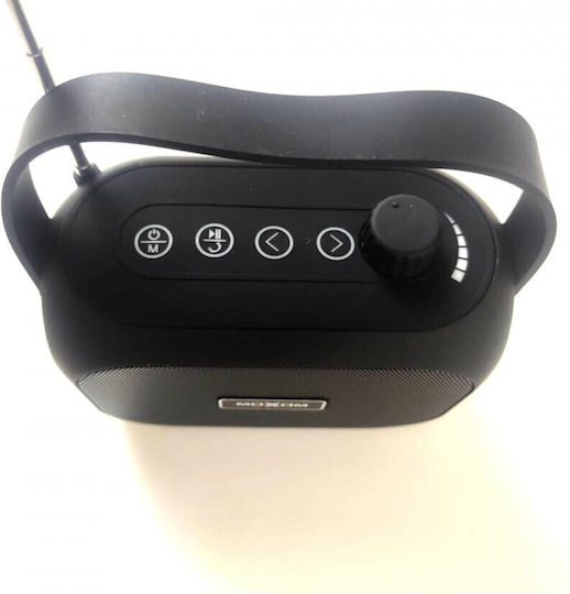 Moxom Ηχείο Bluetooth 4.5W με Ραδιόφωνο και Διάρκεια Μπαταρίας έως 6 ώρες Μαύρο MX-SK25